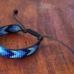 Handmade Blue Beaded Friendship Bracelet