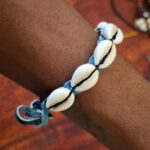 Handmade Pure Leather Cowrie Shell Bracelet
