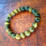 Tiger’s Eye Beaded Bracelet – Natural Stone Healing Jewelry