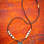 Beaded Necklace with Elephant Pendant – Tribal Ethnic Jewelry