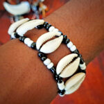 Cowrie Shell Beaded Bracelet